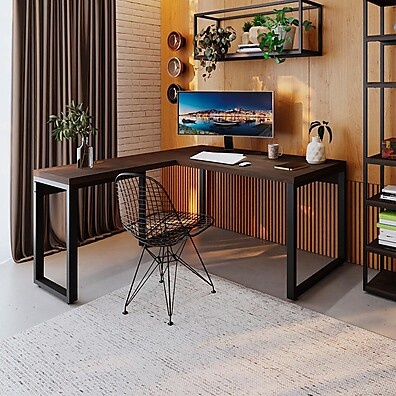 Mesa de Escritório em L: Produtividade com Estilo