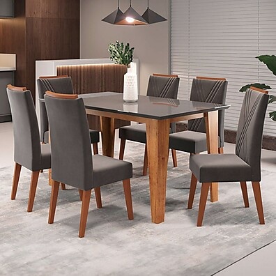 Mesa de Jantar 6 Lugares Sport: Elegância e Durabilidade