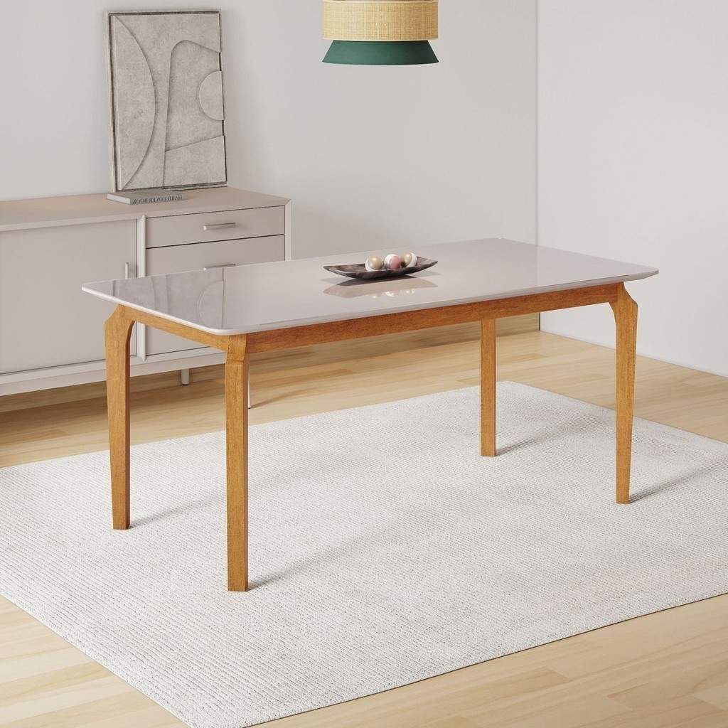 Mesa de Jantar Candian 180cm: Elegância e Espaço
