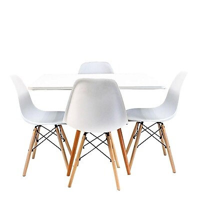 Mesa de Jantar Eiffel 80cm: Elegância para sua Casa