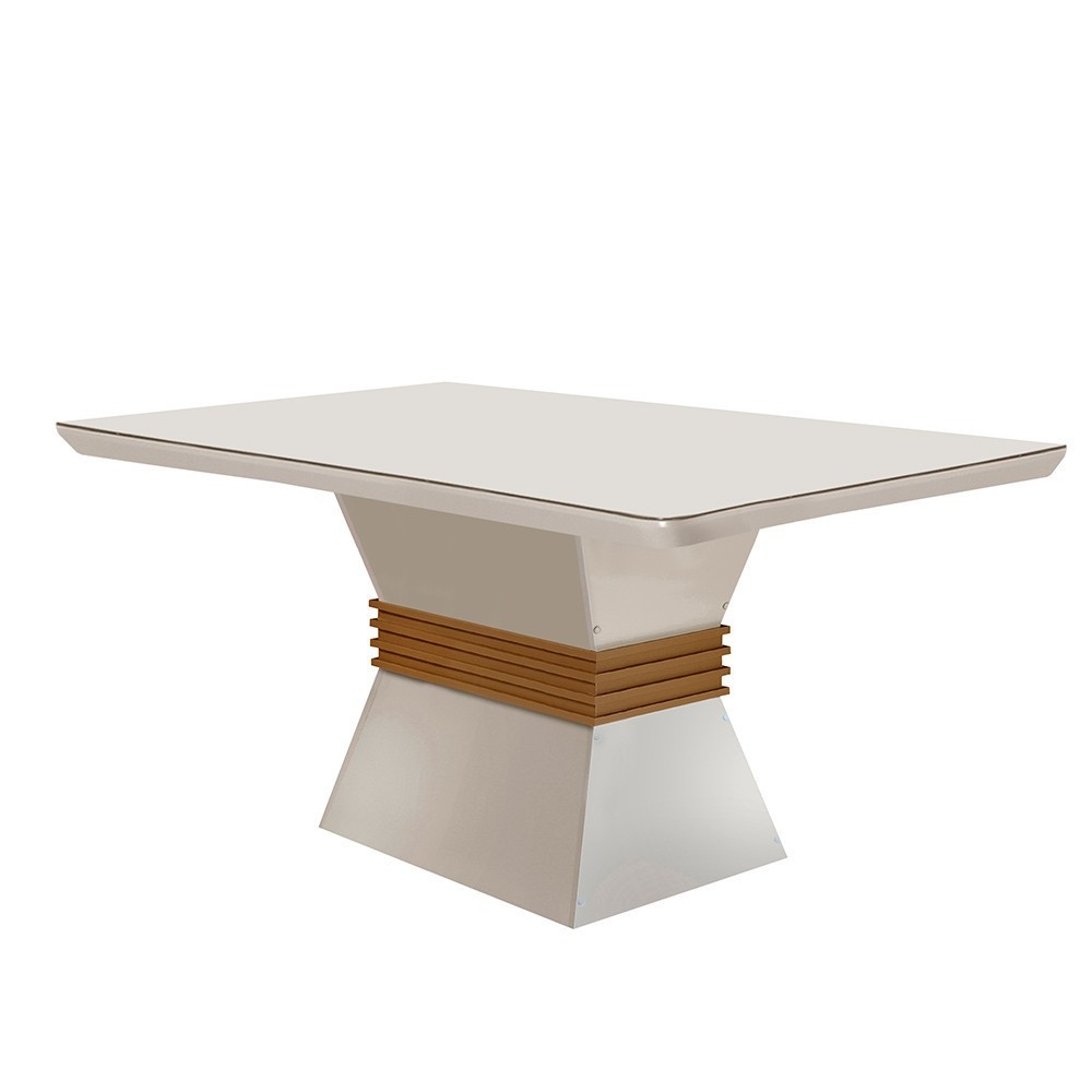 Mesa de Jantar Lucy 120cm: Elegância e Praticidade
