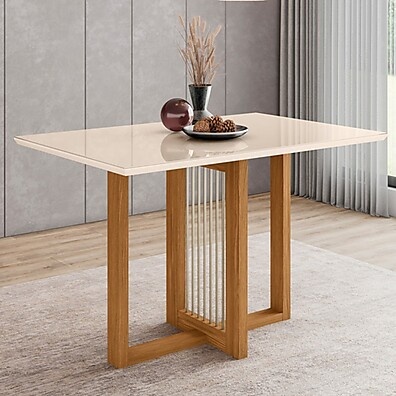 Mesa de Jantar Natalí: Elegância e Praticidade