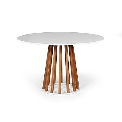 Mesa de Jantar Redonda 6 Lugares: Elegância e Praticidade
