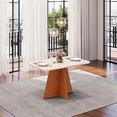 Mesa de Jantar Siena: Elegância e Espaço!