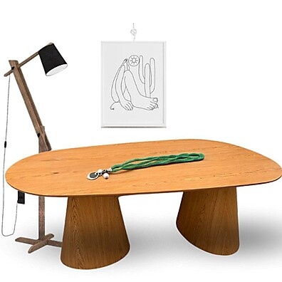 Mesa de Jantar Tripper: Elegância em Freijó