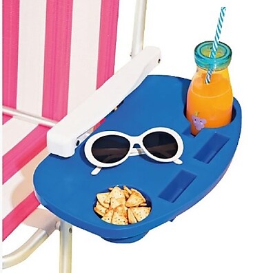 Mesa de Praia Portátil: Seu Copo Seguro!