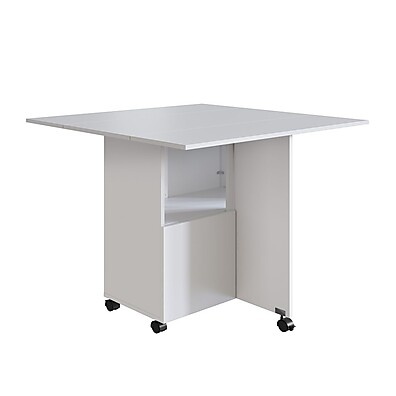 Mesa Dobrável 90x90cm com Tampo em MDP – Ideal para Espaços Pequenos