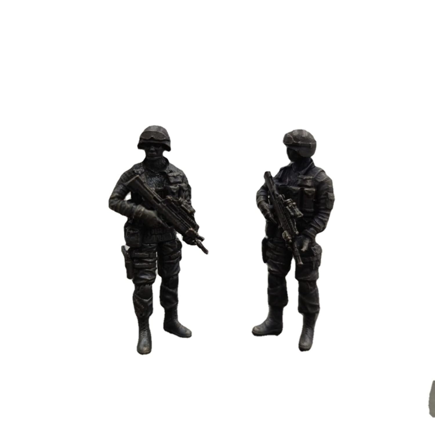 Miniaturas de Soldado em Latão - Decoração Militar Moderna para Mesa e Coleção
