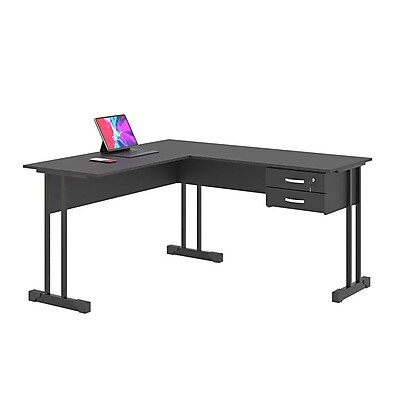 Mesa em L Rael: Organize e Decore!