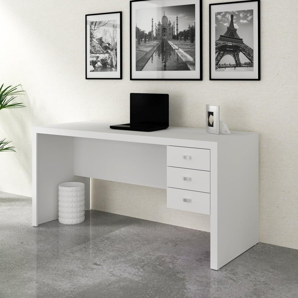 Mesa Escritório 155cm: Organize-se com Estilo!