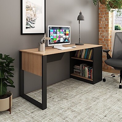 Mesa Escritório 160cm: Design e Praticidade