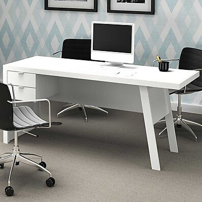 Mesa Escritório 2 Gavetas: Organize-se com Estilo!