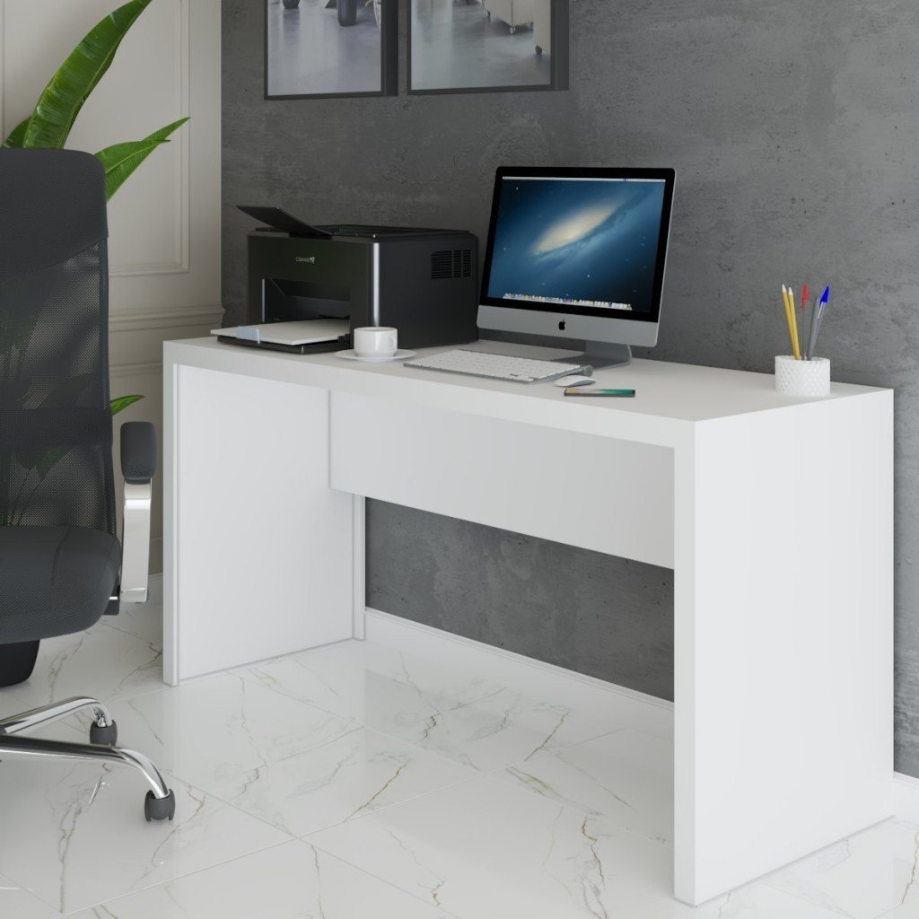 Mesa Escritório Berlim 163cm: Organize-se com Estilo!