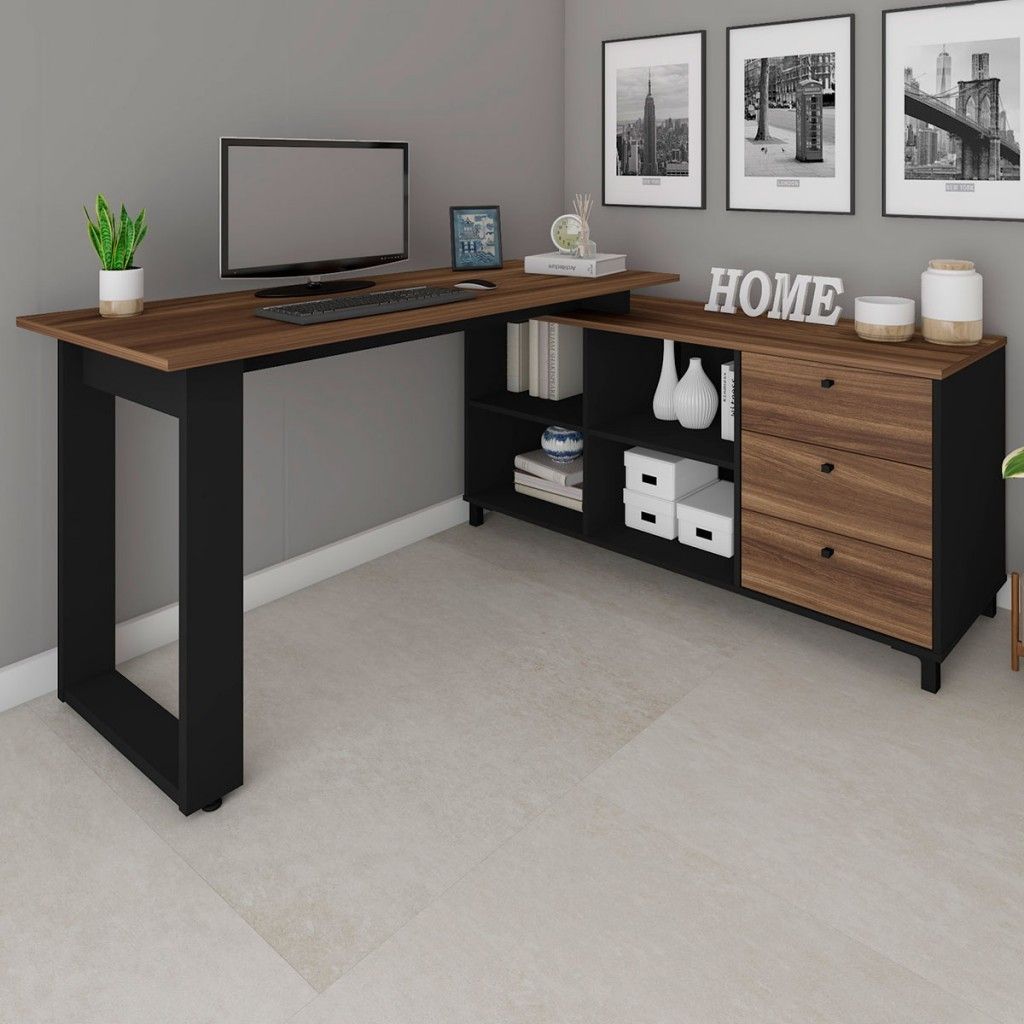 Mesa Escritório Next: Organize-se com Estilo!