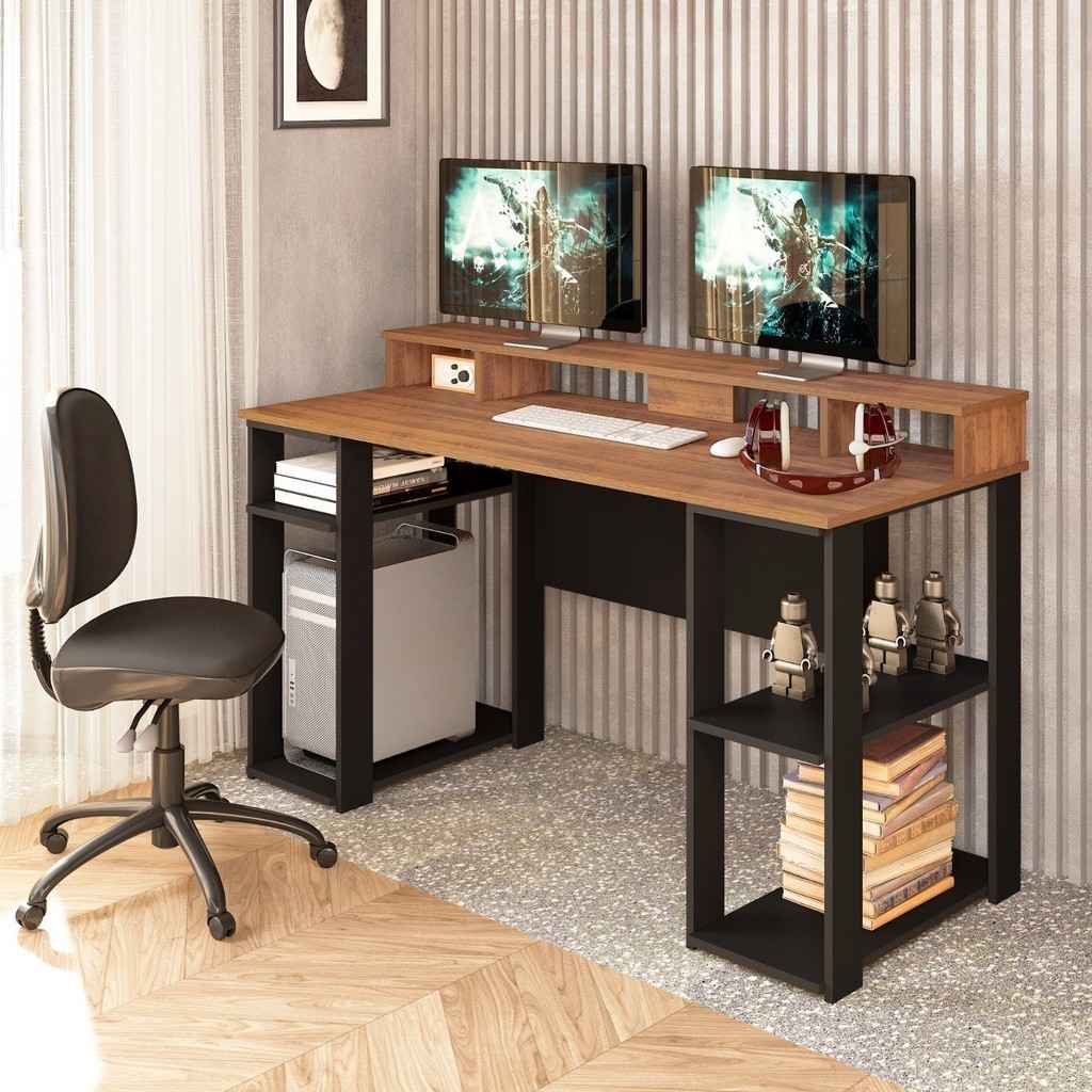 Mesa Gamer 140cm Cordoba: Organize seu Setup!