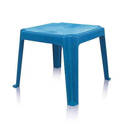 Mesa Infantil Azul: Diversão Empilhável!