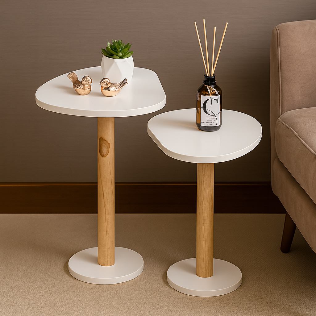 Mesa Orgânica: Toque Retrô e Moderno