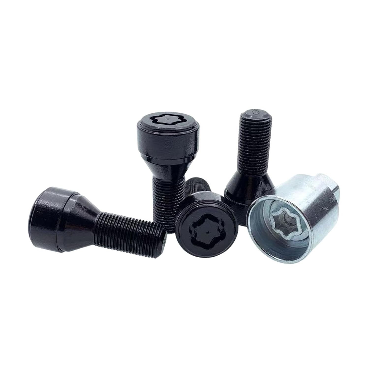 Travas de Roda M14x1,25 Antifurto com Chave Mestra - Segurança Premium para seu Veículo