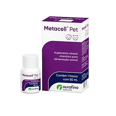 Metacell Pet 50ml: Vitamina para Pets Saudáveis
