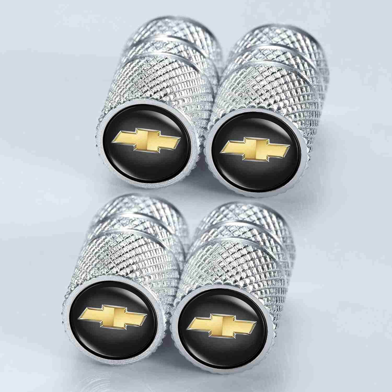 Tampas de Válvula de Pneu em Metal Premium para Chevrolet: Estilo e Proteção