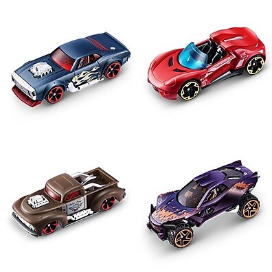 Metal Machines Color Change: Kit 4 Mini Veículos