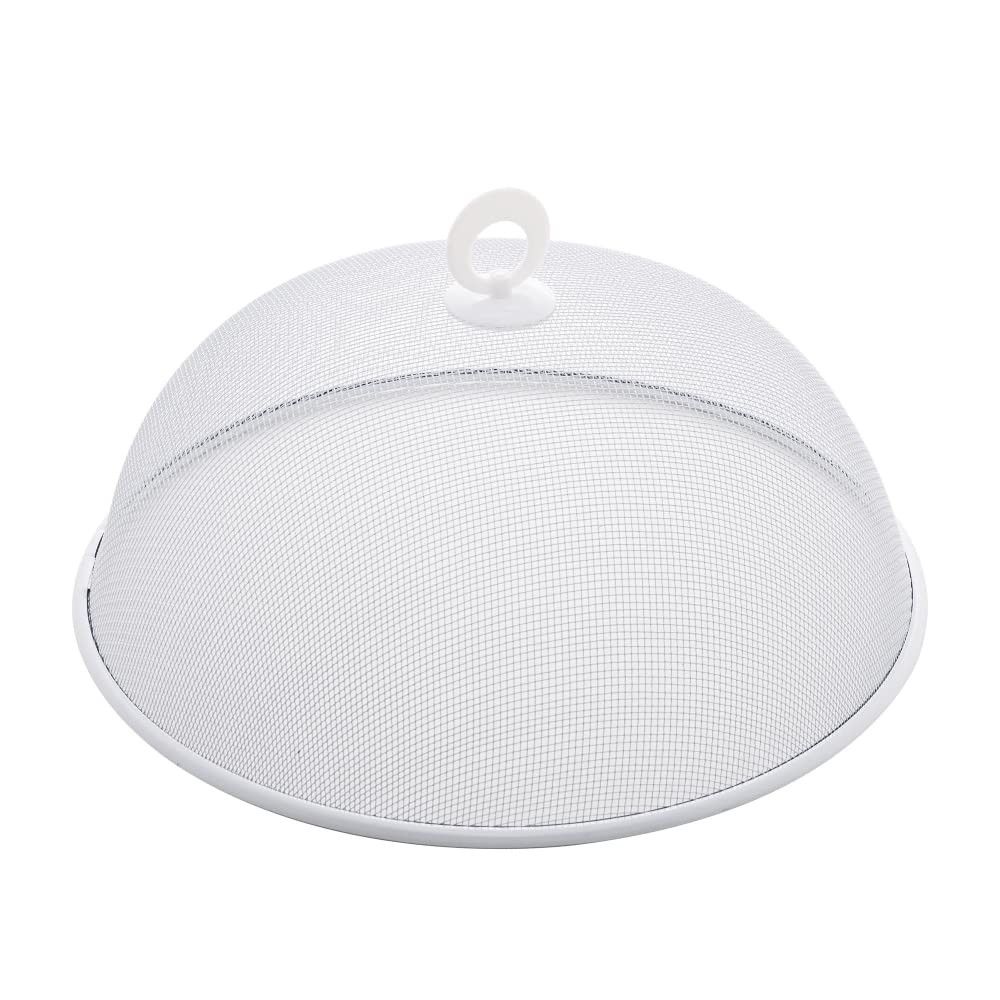 Tela Protetora para Alimentos LYOR - Design Elegante e Prático em Metal Revestido com Plástico 30x12cm