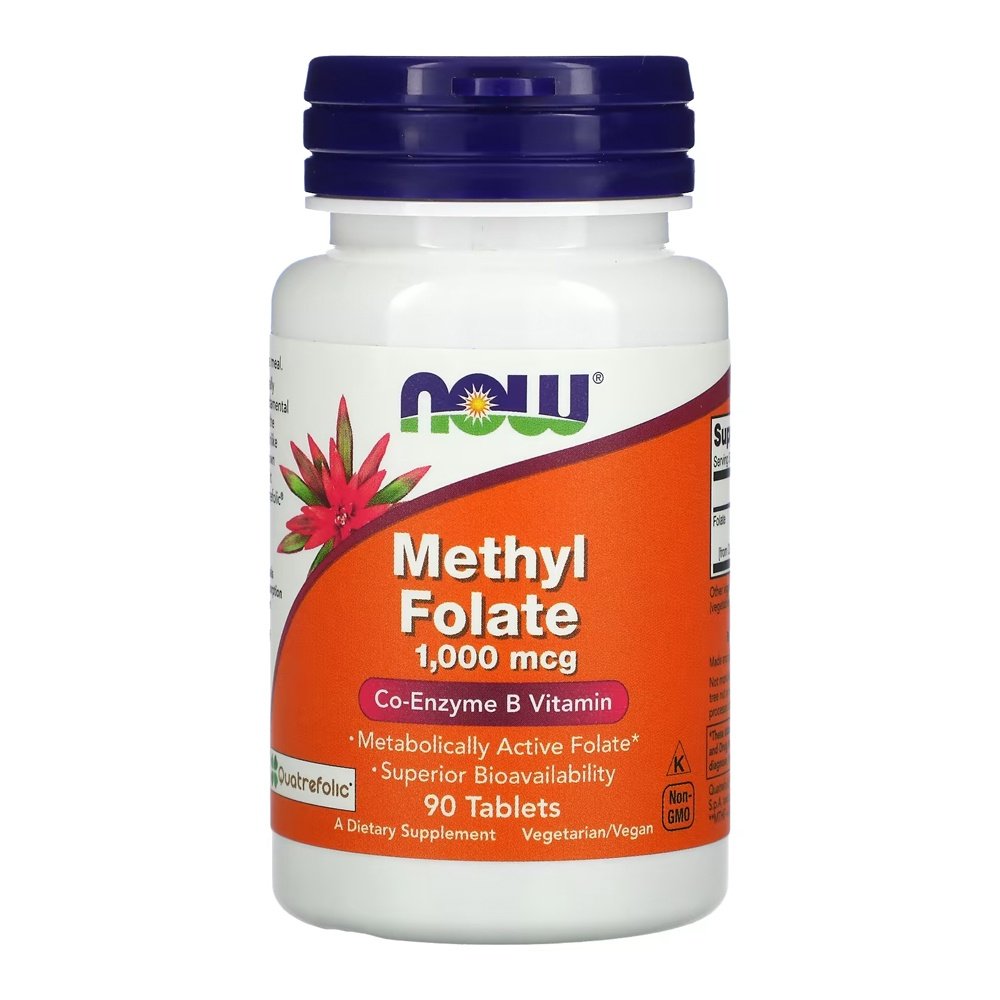 Metilfolato 1000mcg Now Foods: Mais Energia e Bem-Estar!