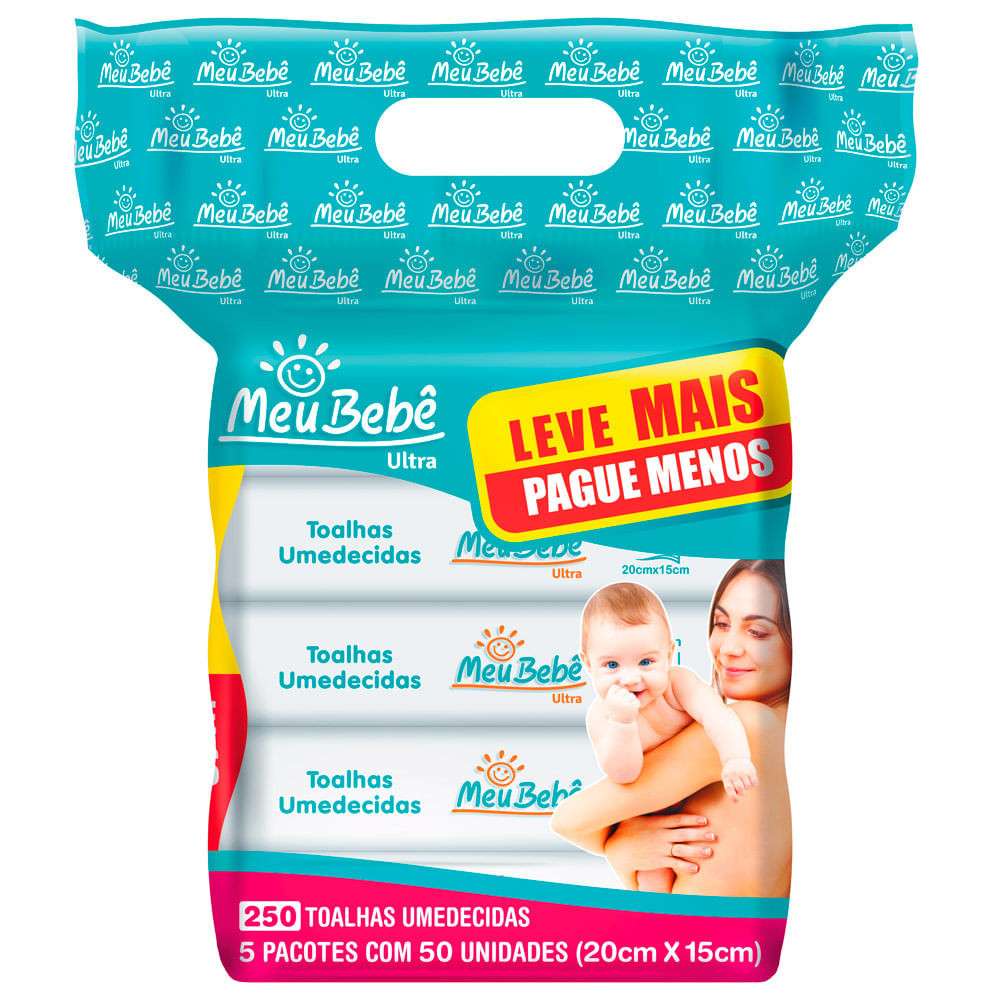 Meu Bebê Ultra: Toalhas Umedecidas com Erva Doce e Camomila