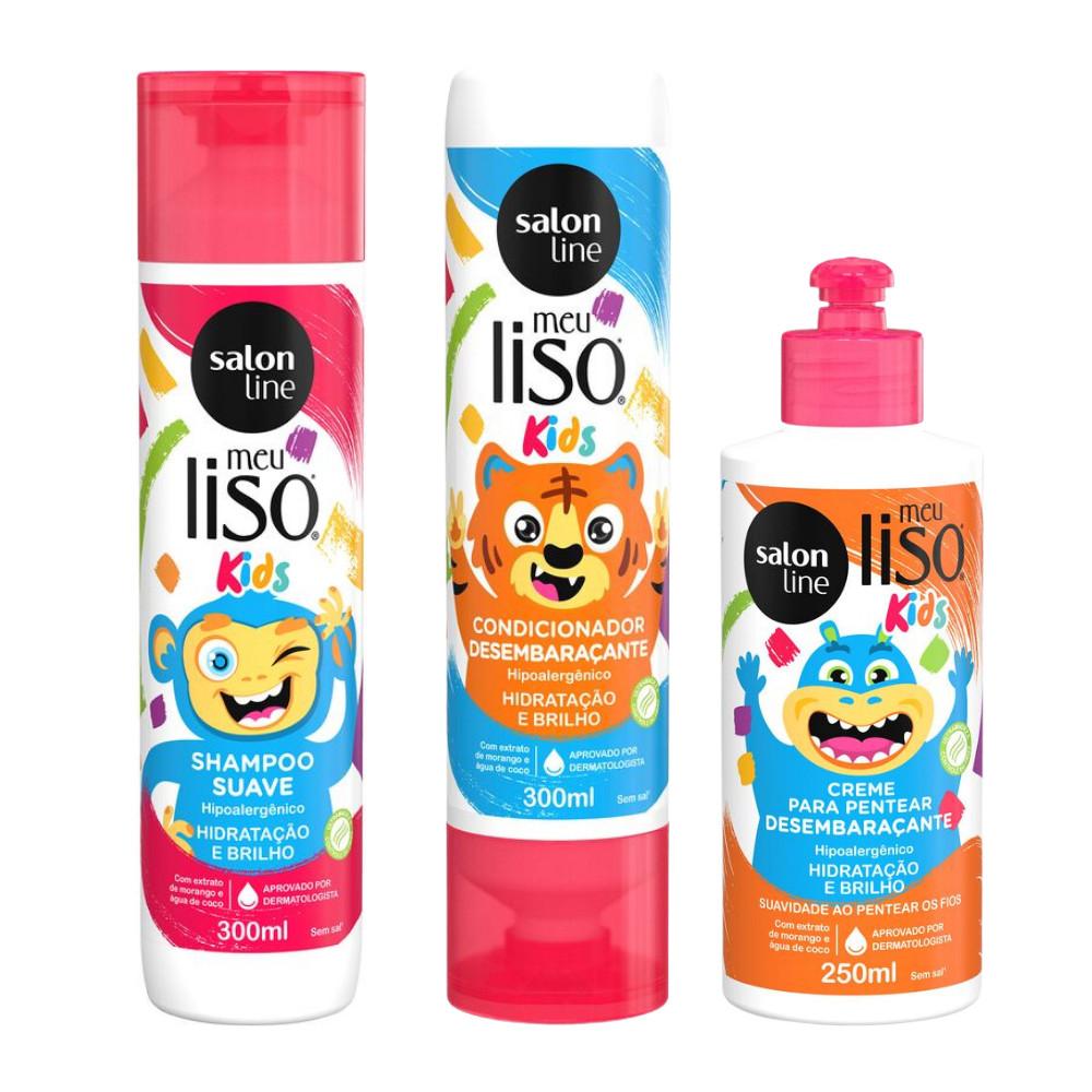 Meu Lisinho Kids: Kit Cabelos Lisos e Radiantes!
