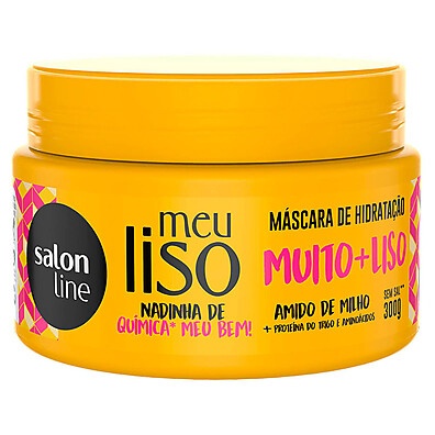 Meu Liso: Hidratação com Amido de Milho 300g