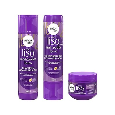 Meu Liso Salon Line: Kit Matizador Loiros Perfeito!