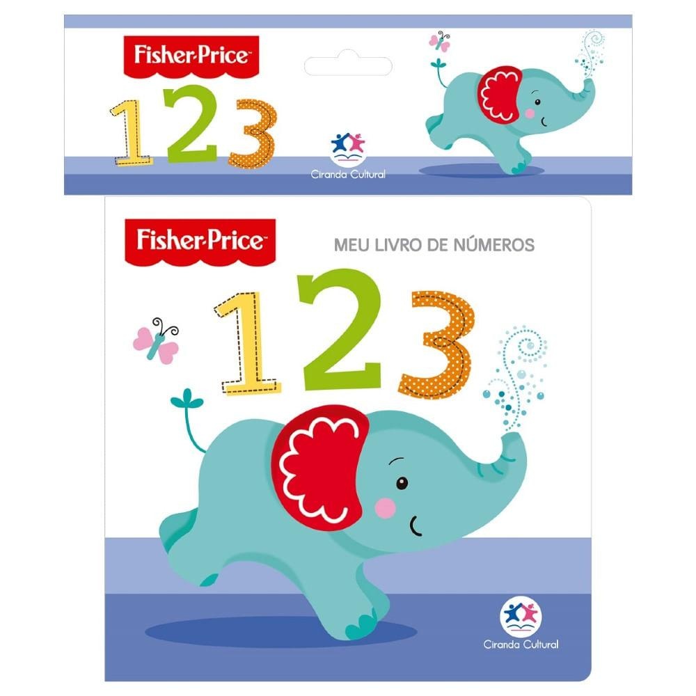 Meu Livro de Números Fisher Price: Diversão e Cores!