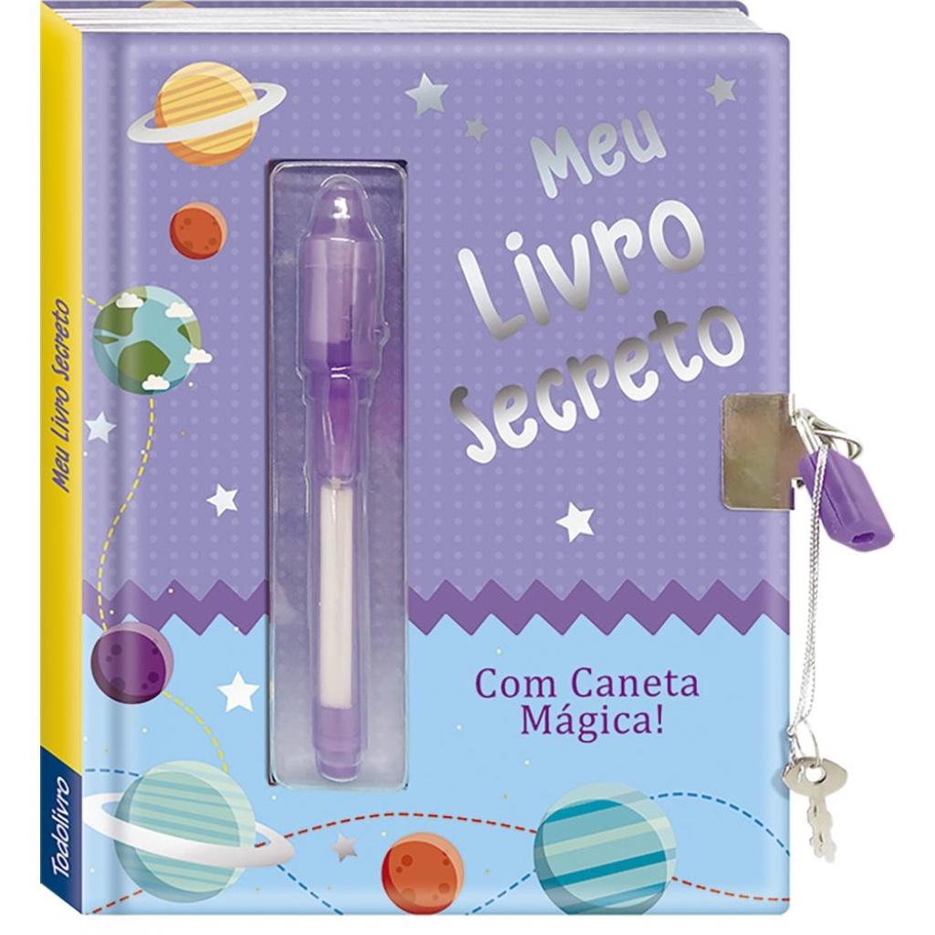 Meus Segredos Meu Livro Secreto – Diário com Caneta Mágica UV