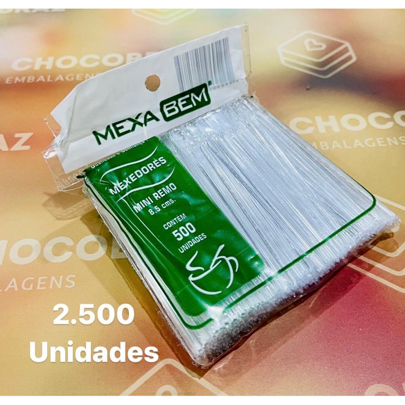 Mexedores de Café Cristal: 2.500 Unidades!