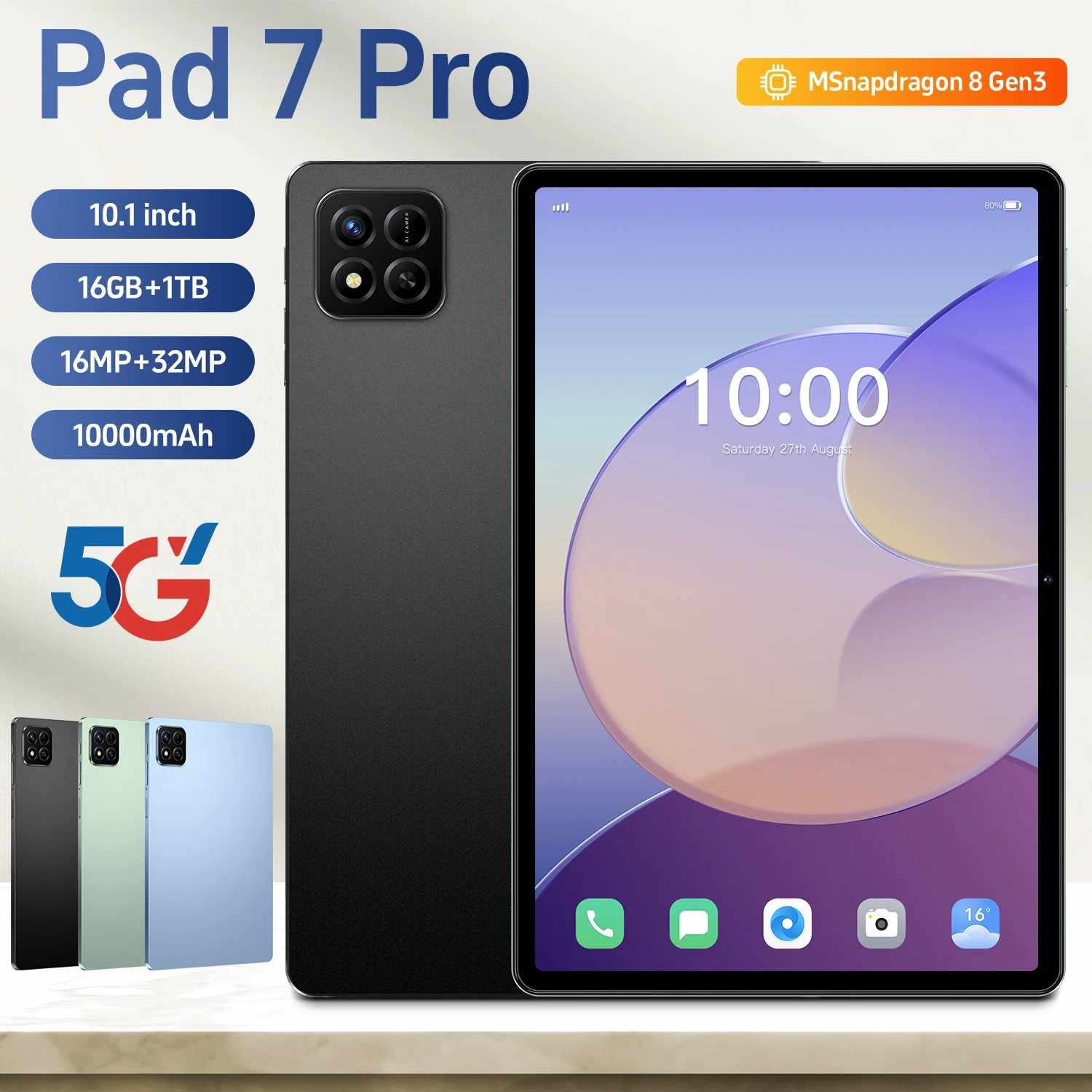 Mi Pad 7 Pro 2025: Tablet 5G com 1TB!