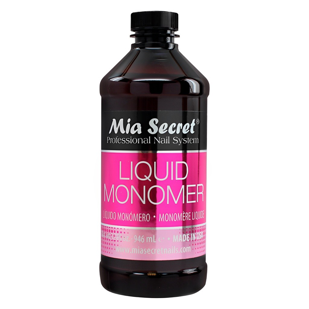 Mia Secrets Monômero Acrílico 946ml: Unhas Impecáveis