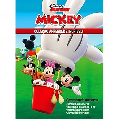 Mickey Aprendendo Números: A Diversão que Ensina!