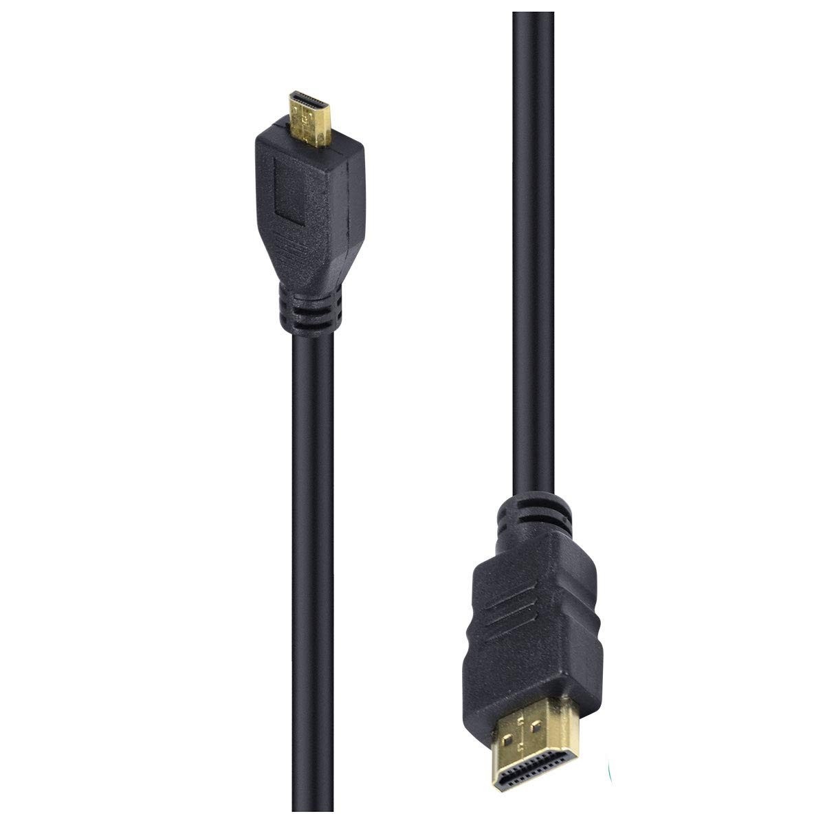Cabo Micro HDMI 2.0 4K Ultra HD 3D 2 Metros Vinik com Ethernet - Conexão de Alta Performance