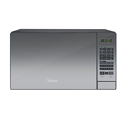 Micro-ondas Midea 20L Prata Espelhado: Prático e Moderno
