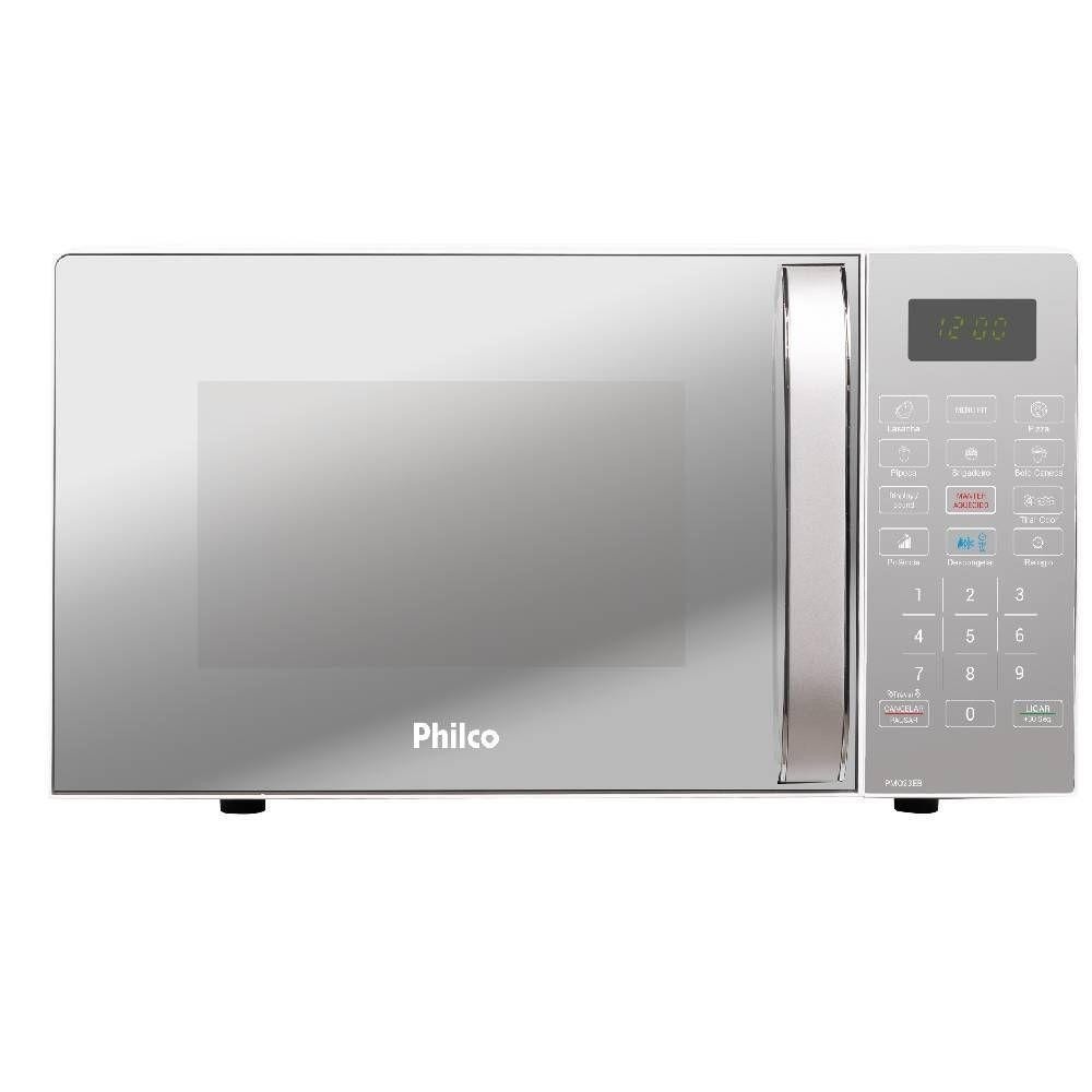 Micro-ondas Philco 20L Espelhado: Praticidade e Design