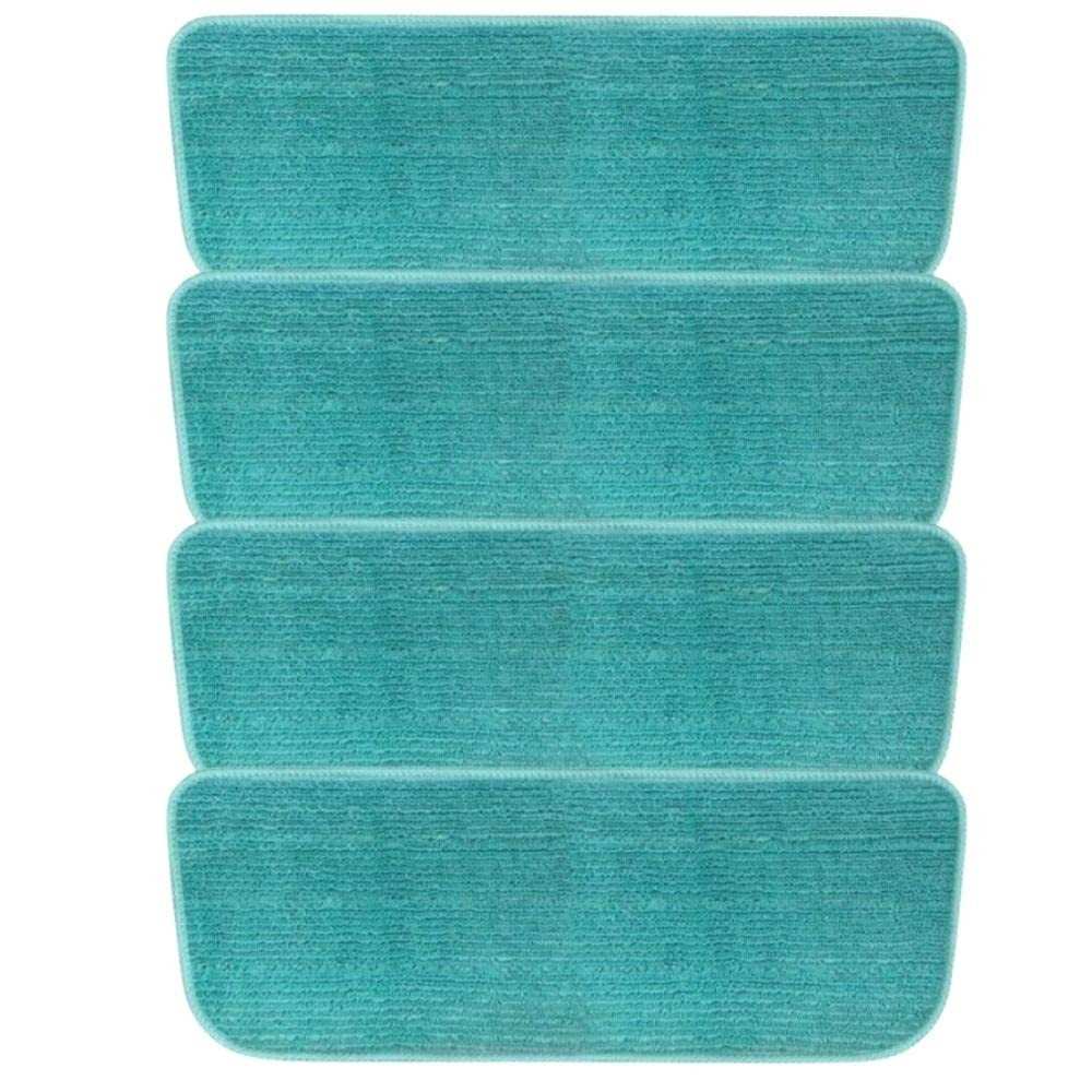 Kit 4 Almofadas Refil Microfibra para Mop Spray - Limpeza Profunda e Duradoura