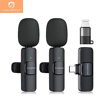 Microfone Lapela Celular: Som Pro com H'maston MK-17