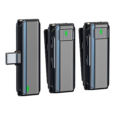 Microfone Lapela USB-C Vimai V8-C-2: Áudio Impecável!