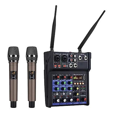 microfones-2-canais-4-mesa-profissional-studio-home-kit