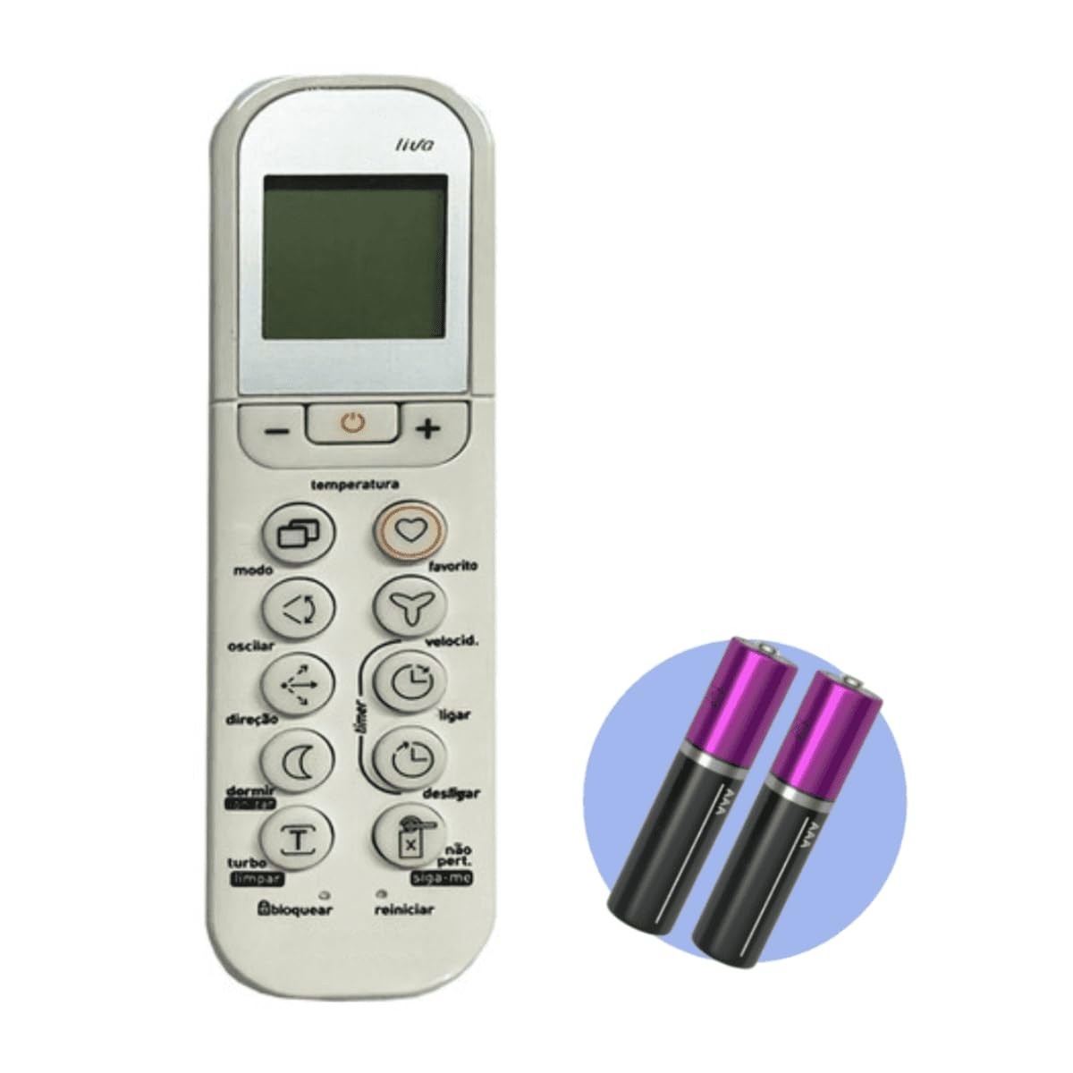 Controle Remoto Universal para Ar Condicionado Midea Liva e Vize – Conveniência e Compatibilidade Total