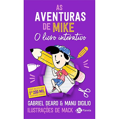 Mike, o Livro Interativo: Aventura e Criatividade!