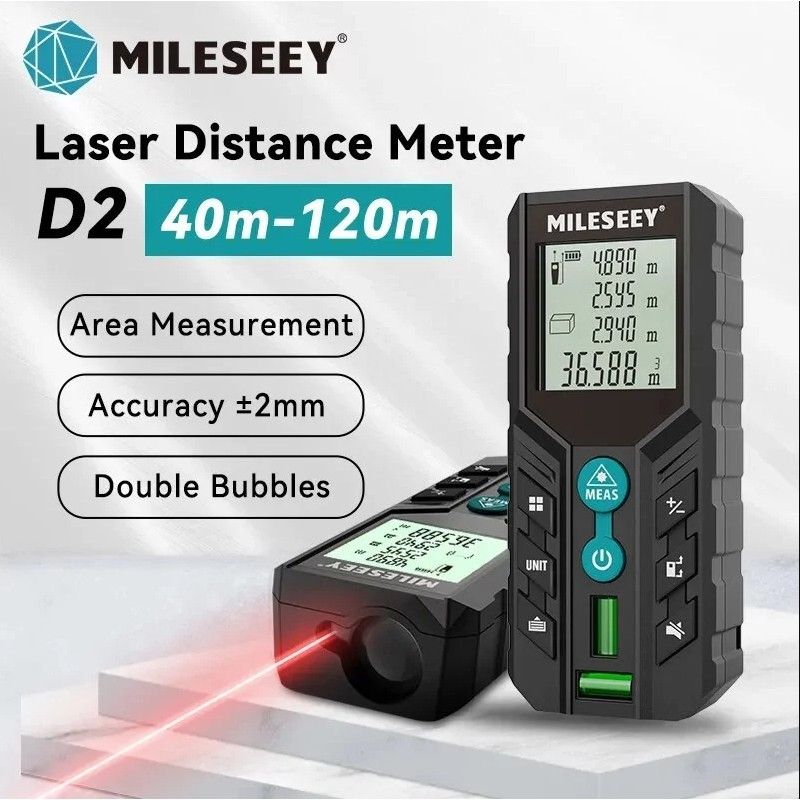 MILESEEY 100M: Medidor a Laser Preciso