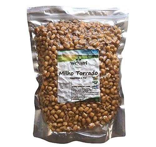 Milho Espanhol Torrado Salgado Mostarda e Mel 1kg Wenutri