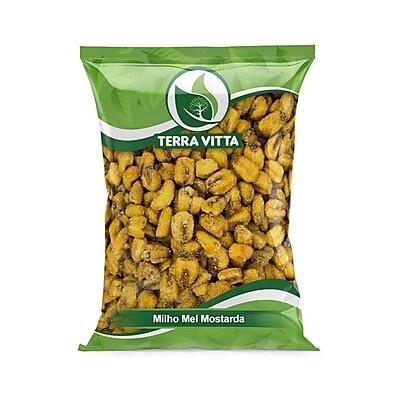 Milho Torrado Mel Mostarda 500g – O Snack Irresistível!