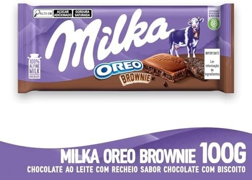 Chocolate Milka Oreo Brownie 100G